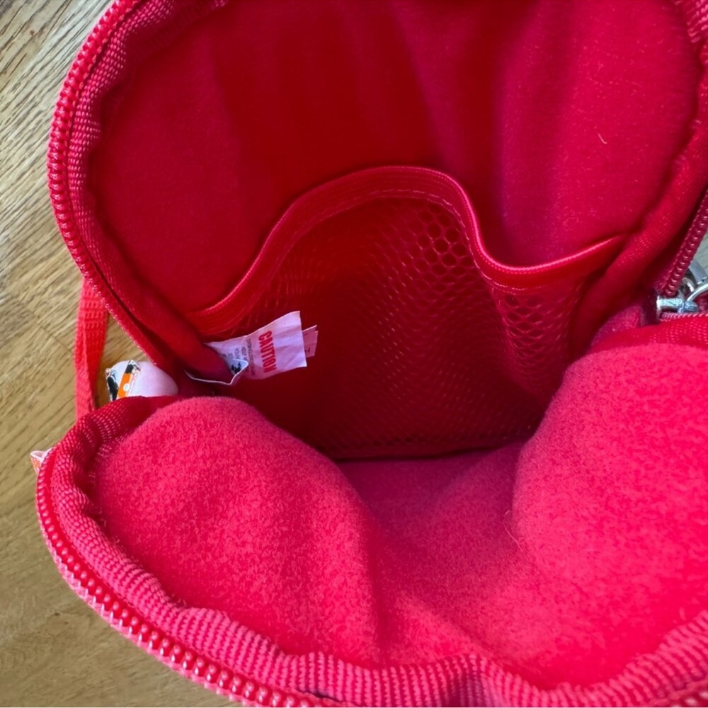 DISNEY Minnie Mouse Red Polka Dot Crossbody Bag - Picture 6 of 13